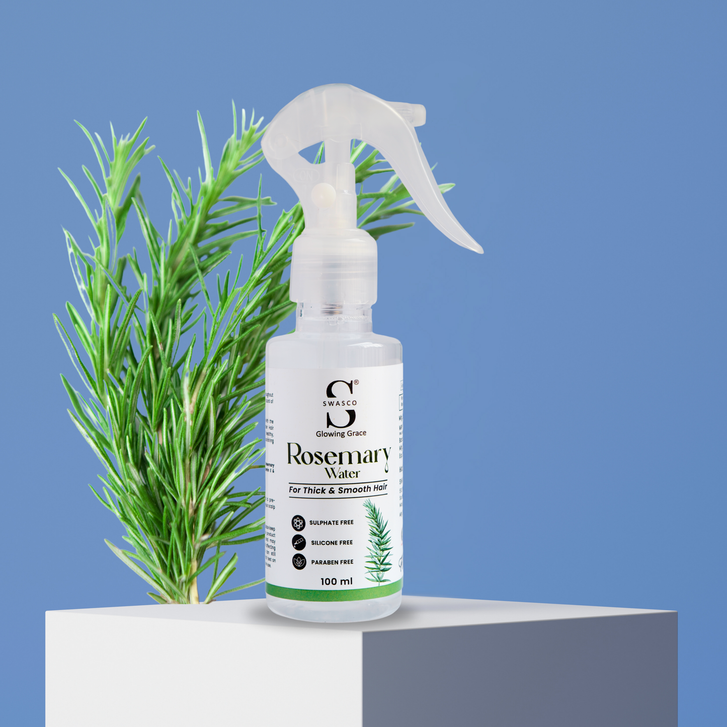 Swasco Rosemary Water for Thick & Smooth Hair (100 ml)