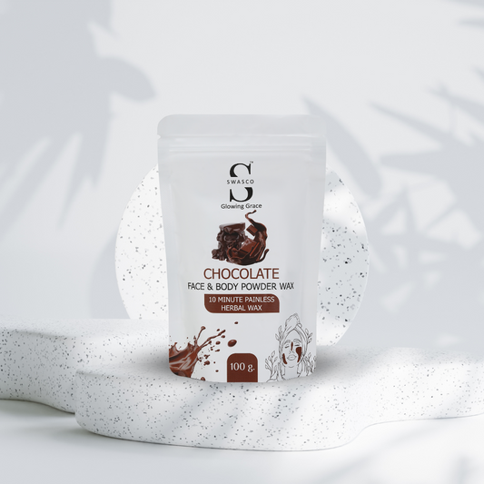 SWASCO FACE AND BODY WAX POWDER (CHOCOLATE)