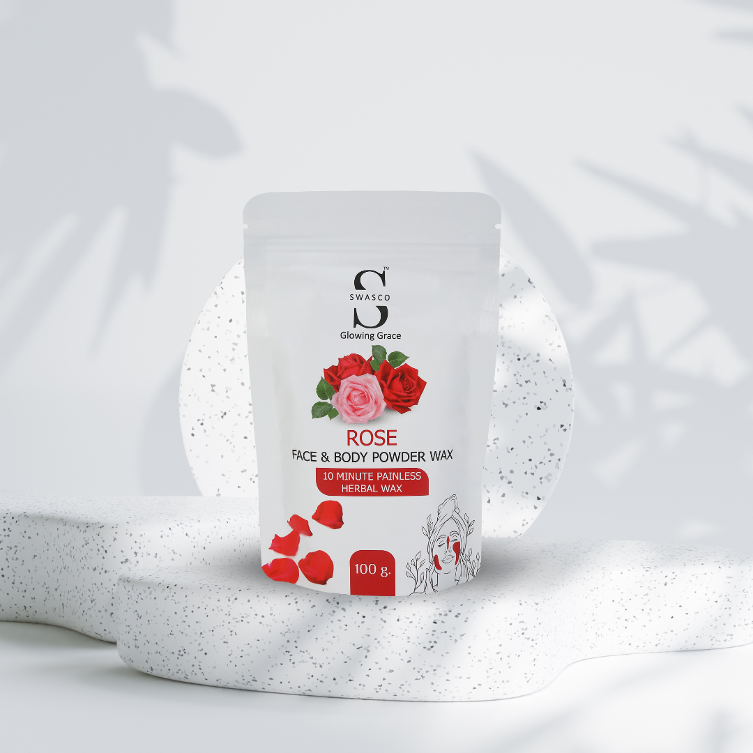 SWASCO FACE AND BODY WAX POWDER (ROSE) SWASTIK COSMETICS