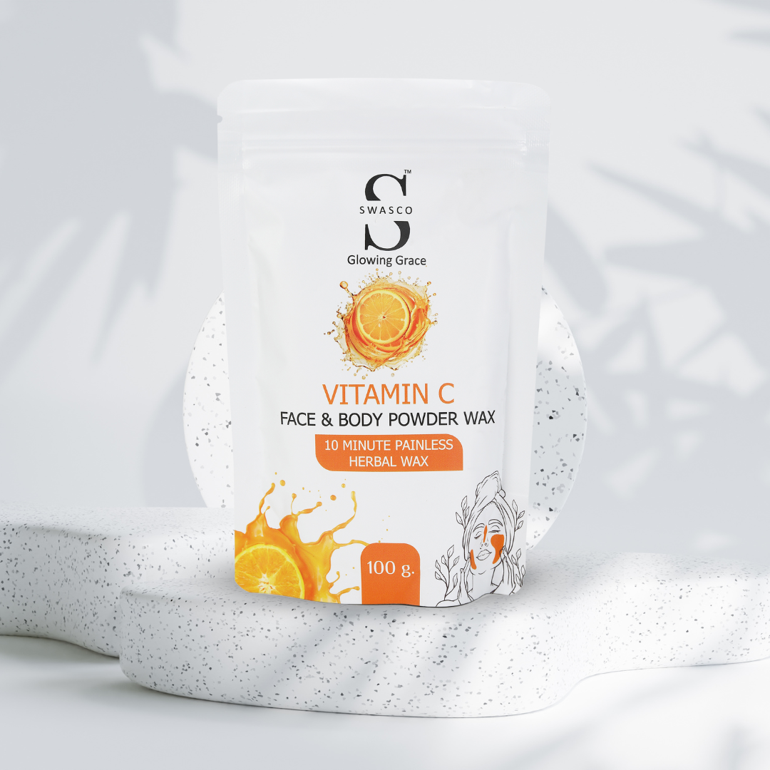 SWASCO FACE AND BODY WAX POWDER (VITAMIN-C) SWASTIK COSMETICS